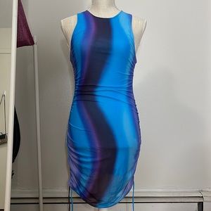 Motel Rocks Ardilla Bodycon Dress in Solarized